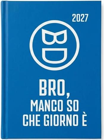 Diario 2026-2027 Bastardidentro 16 mesi Say Bd Pocket. Azzurro  Bastardidentro 2026 | Libraccio.it