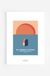 Poster. Anna e Marco (L'America è Lontana), Lucio Dalla  - 35 x 50 cm