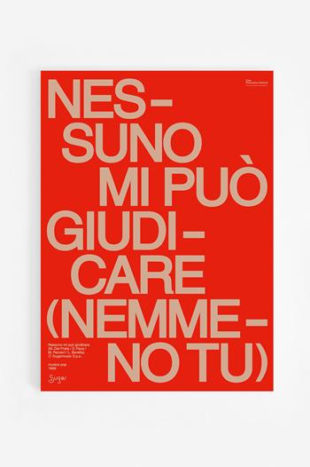 Poster. Nessuno Mi può Giudicare, Caterina Caselli - A2 (42 x 59,4 cm)  Ciao. Discoteca Italiana 2025 | Libraccio.it