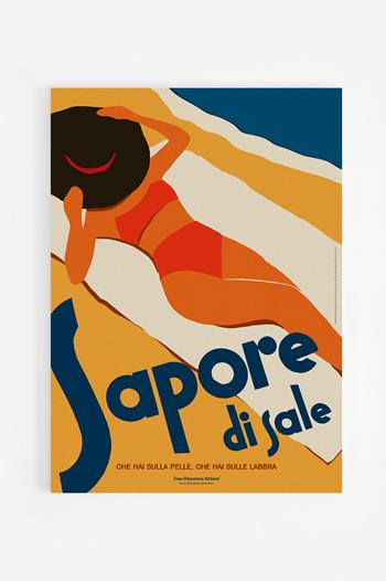 Poster. Sapore di Sale, Gino Paoli - A2 (42 x 59,4 cm)  Ciao. Discoteca Italiana 2025 | Libraccio.it