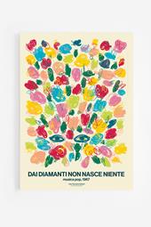 Poster. Fabrizio De Andr&#232; - Via del Campo - 50 x 70 cm