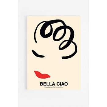 Poster Bella Ciao 50x70 cm. Olimpia Zagnoli  Ciao. Discoteca Italiana 2026 | Libraccio.it
