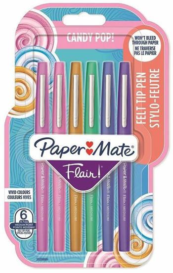 Penna Papermate Flair-Nylon Candy Pop Colori Assortiti - Blister da 6  Papermate 2020 | Libraccio.it