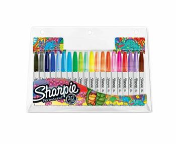 Pennarello indelebile Sharpie Fine Big Pack Colori Assortiti - Blister da 20  Sharpie 2020 | Libraccio.it