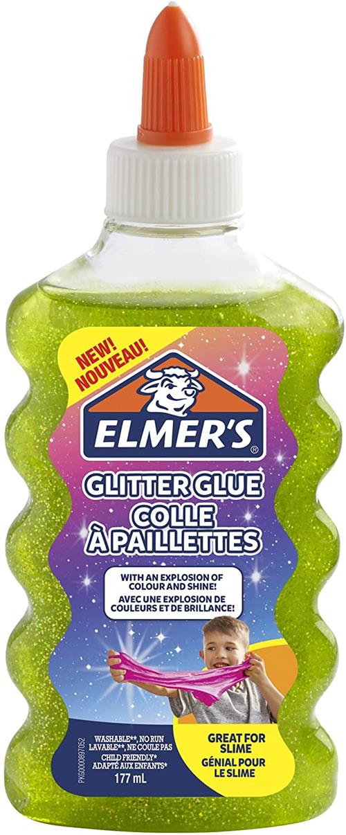 Nice Slime Set Glitter Glue per bambini da 180 ml e colori a Scelta