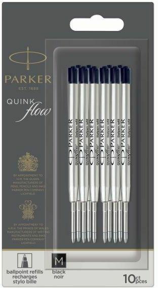 Refill Sfera Nero M. Confezione da 10  Parker 2021 | Libraccio.it