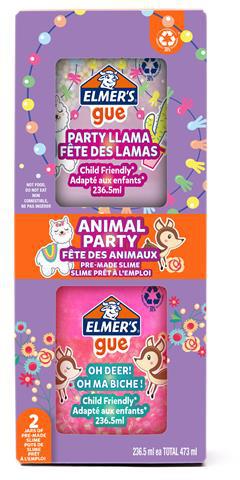 Elmer's Gue - slime gi&#224; fatto - Confezione "Party" contenente 2 barattoli  Elmer's 2022 | Libraccio.it