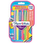 Penna FLAIR/NYLON versione "RETRO" in Blister da 6 colori