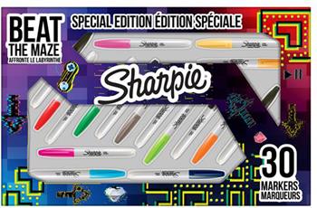 Confezione marcatore SHARPIE "Maze/labirinto" da 30 Sharpie fine colori assortiti  Sharpie 2023 | Libraccio.it