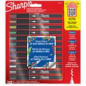 Marcatore Sharpie Acrilico Creative punta brush blister da 12 pz
