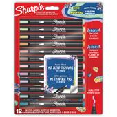 Marcatore Sharpie Acrilico Creative "colori Earth Tone punta tonda blister da 12 pz