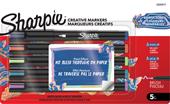 Marcatore Sharpie Acrilico "colori Earth Tone" punta brush blister da 5 pz
