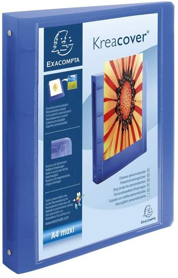 Raccoglitore A4 PPL trasparente Personalizzabile 4 anelli 30 mm  Exacompta 2022 | Libraccio.it