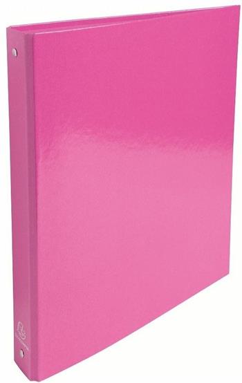 Quaderno ad anelli A4 Exacompta Iderama Foderato Lucido 4 anelli Rosa - 3cm  Exacompta | Libraccio.it
