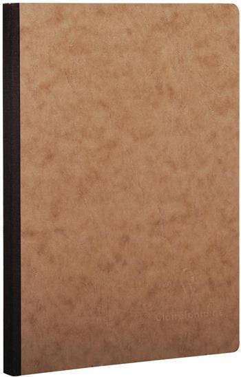 Quaderno Age Bag brossurato medium a righe con margine. Marrone  Clairefontaine 2018 | Libraccio.it