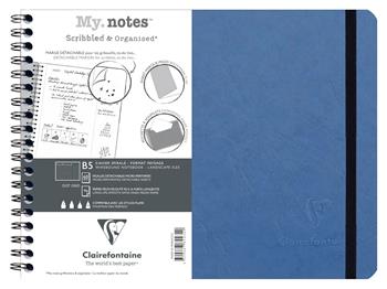 Quaderno spiralato Age Bag, My.Notes 25x19 marg.stacc 60F DOT Blu  Clairefontaine 2024 | Libraccio.it