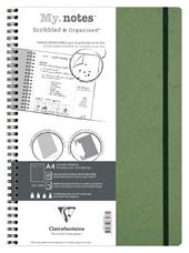 Quaderno spiralato Age Bag, My.Notes 21x29,7 marg.stacc 60F DOT Verde