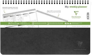 Taccuino spiralato Age Bag, My.Weekly Planner 29,7x17cm 60F pre-stamp.stacc.Nero  Clairefontaine 2024 | Libraccio.it