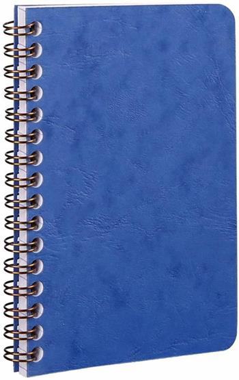 Quaderno Age Bag con spirale pocket a righe. Blu  Clairefontaine 2018 | Libraccio.it