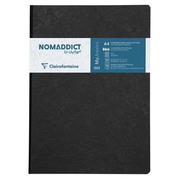 Quaderno Age Bag brossurato extra large a quadretti. Nero  Clairefontaine 2018 | Libraccio.it