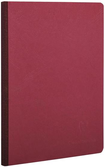 Quaderno Age Bag brossurato medium a righe. Rosso ciliegia  Clairefontaine 2018 | Libraccio.it