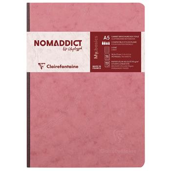 Age Bag. Quaderno brossurato A5 a righe Rosa  Clairefontaine 2026 | Libraccio.it