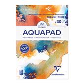 Aquapad Maxi Blocco A3 30 fogli 300 g grana medio fine bianco