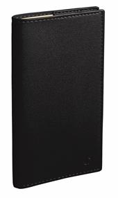 Agenda Settimanale Quo Vadis 2027, 13 mesi, Italnote S, italiano, Soho nero - 8,8 x 17 cm