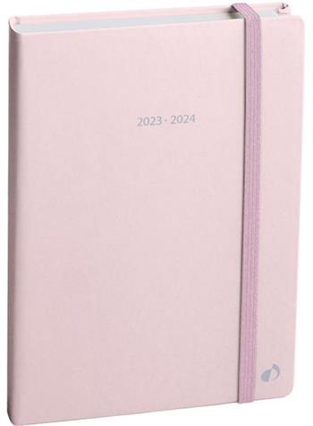 Agenda Quo Vadis EUROTEXTAGENDA 2025-2026, 12 Mesi, giornaliera, Pastel Rosa+Elast., multilingue, Aug/Jul - 12 x 17 cm  Quo Vadis 2020 | Libraccio.it