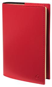 Agenda Settimanale Quo Vadis 2027, 13 mesi, Presidente Prestige, con rubrica, italiano, Soho rosso - 21 x 27 cm