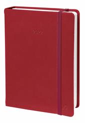 Agenda settimanale 2026, Quo Vadis, 13 mesi, Ministro PREST fas, multingue, Silk bordeaux, con elastico - 16 x 24 cm&#160;