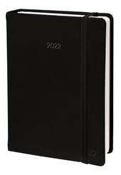 Agenda Settimanale Quo Vadis 2027, 13 mesi, Presidente Prestige, italiano, Silk nero - 21 x 27 cm