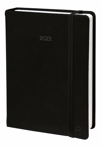 Agenda Settimanale Quo Vadis 2027, 13 mesi, Presidente Prestige, italiano, Silk nero - 21 x 27 cm  Quo Vadis 2021 | Libraccio.it