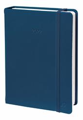 Agenda settimanale 2026, Quo Vadis, 13 mesi, Presidente PREST fas, multingue, Silk blu marine, con elastico - 21 x 27 cm&#160;