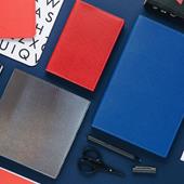 Agenda settimanale 2026, Quo Vadis, 13 mesi, Trinote, con rubrica, italiano, Club blu navy - 18 x 24 cm&#160;