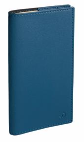 Agenda Settimanale Quo Vadis 2027, 13 mesi, Italnote S, italiano, Soho blu acciaio - 8,8 x 17 cm