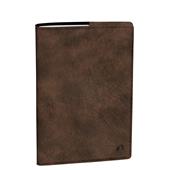 Agenda Settimanale Quo Vadis 2027, 13 mesi, Rigiro, con rubrica, italiano, Bergame cioccolato - 9 x 12,5 cm