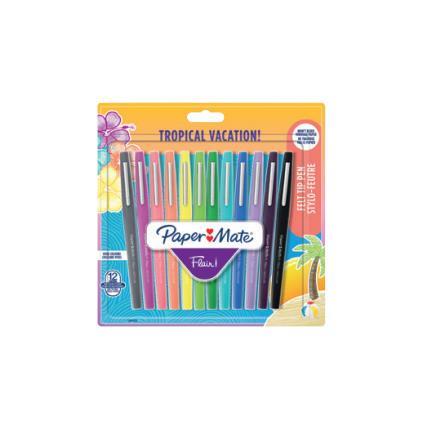 Penna Papermate Flair-Nylon Tropical Vacation Colori Assortiti ...