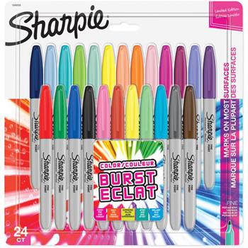 Marcatore SHARPIE FINE "COLOL BURST" - in blister da 24 pz. assortiti  Sharpie 2023 | Libraccio.it