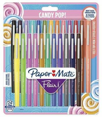 Penna Papermate Flair-Nylon Candy Pop Colori Assortiti - Blister da 24  Papermate 2020 | Libraccio.it