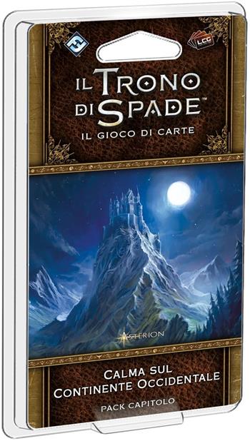 Il Trono di Spade LCG 2nd Ed. Calma Sul Continente Occidentale. Gioco da tavolo  Asmodee 2019 | Libraccio.it