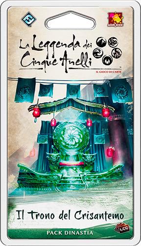 La Leggenda dei Cinque Anelli LCG. Il Trono del Crisantemo. Gioco da tavolo  Asmodee 2020 | Libraccio.it