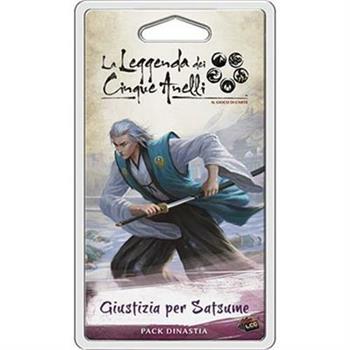 La Leggenda dei Cinque Anelli LCG. Giustizia per Satsume. Gioco da tavolo  Asmodee 2020 | Libraccio.it