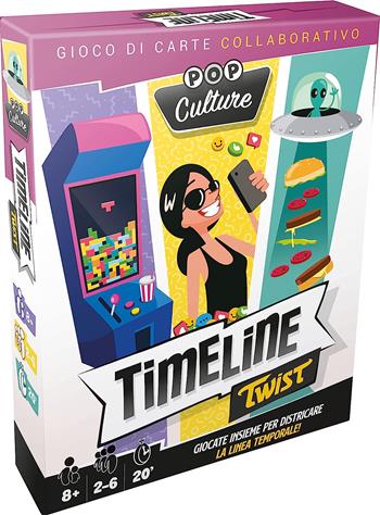 Timeline Twist - Pop Culture - ITA. Gioco da tavolo  Asmodee 2023 | Libraccio.it