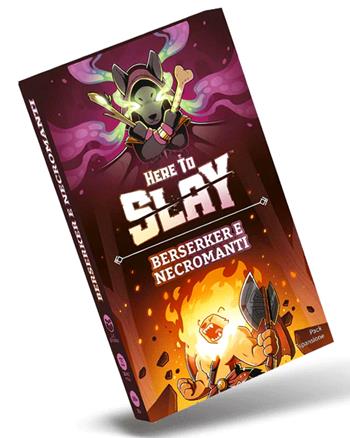 Here To Slay - Berserker e Necromanti . Esp. - ITA. Gioco da tavolo  Asmodee 2024 | Libraccio.it