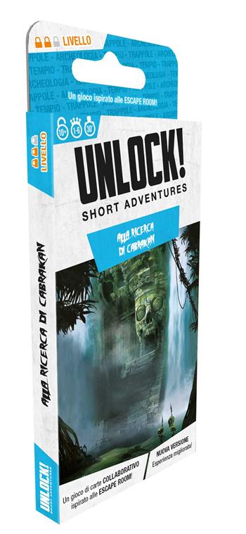 Unlock! SA - Alla Ricerca di Cabrakan. Base - ITA. Gioco da tavolo  Asmodee 2023 | Libraccio.it