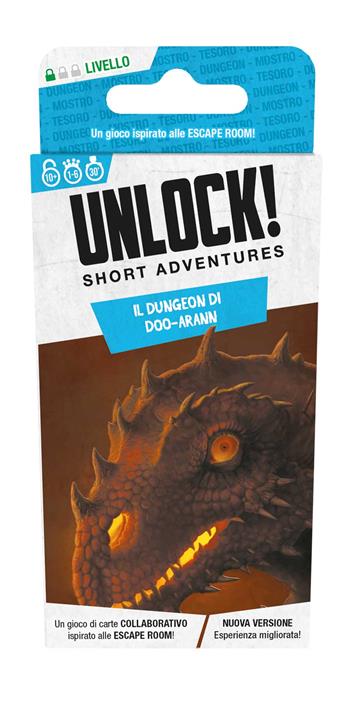 Unlock! SA - Il Dungeon di Doo-Arann's. Base - ITA. Gioco da tavolo  Asmodee 2023 | Libraccio.it