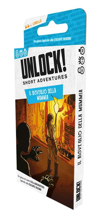 Unlock! SA - Il Risveglio della Mummia. Base - ITA. Gioco da tavolo  Asmodee 2023 | Libraccio.it