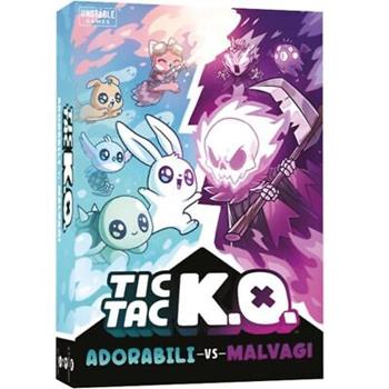 TIC TAC K.O. - Adorabili Vs. Malvagi. Gioco da tavolo  Asmodee 2025 | Libraccio.it