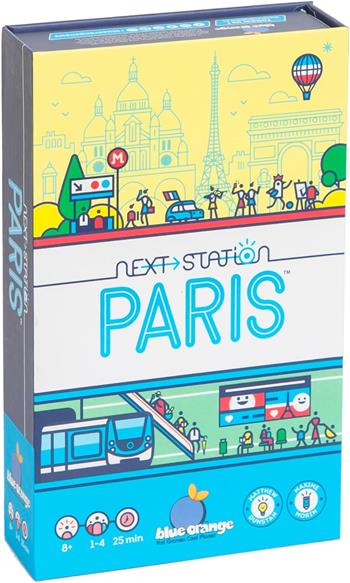 Next Station Paris. Gioco da tavolo  Blue Orange 2024 | Libraccio.it